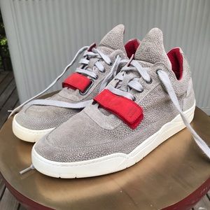 Filling Pieces Low Top Red Strap Sneaker Sz 42